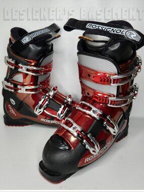 Rossignol men red Cockpit Open X1 Ski Boots - Size 28.5